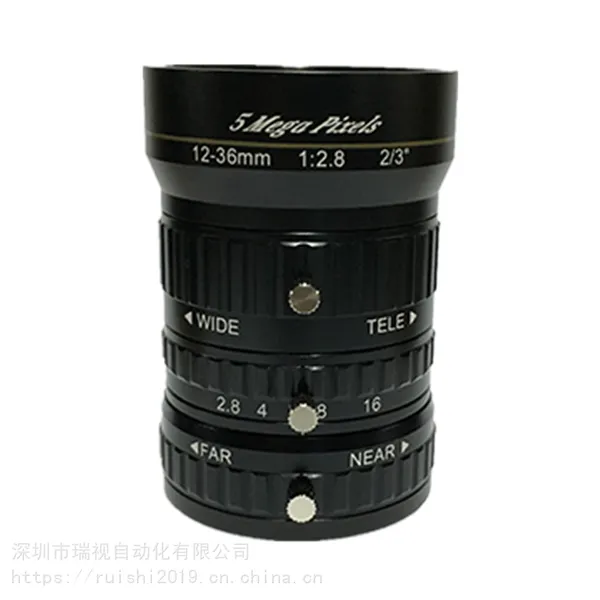 ���� MV1236M-5MP 2/3�� 12~36mm 5MP �佹 FA ��ͷ