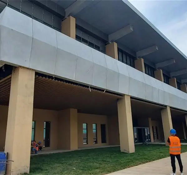 清水混凝土挂板|外墙装饰挂板 可定制 极简美学与现代建筑的***融合