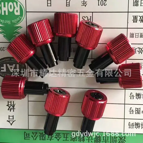 非标彩色松不脱螺钉M3-M6做各类彩色系不锈钢螺丝红色手拧螺 钉