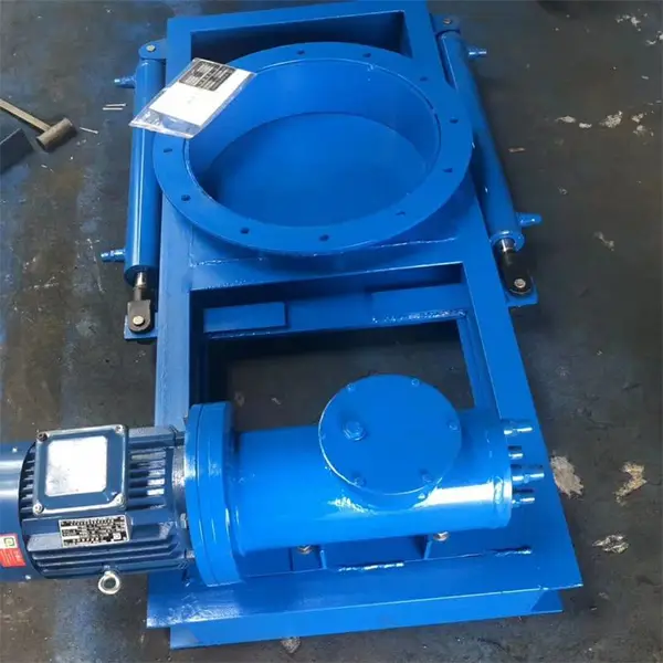 山西电液动推杆插板阀DPZ-600*600 电动执行器闸板阀 过灰尘闸板阀