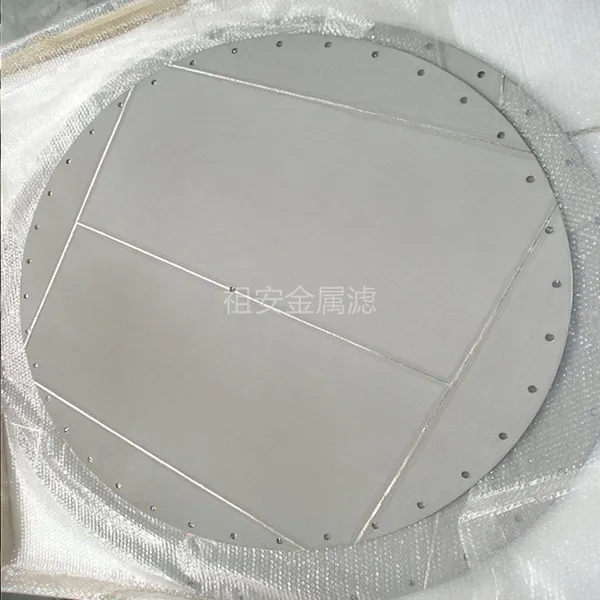 中药液体的分离与净化设备用六层金属丝网烧结过滤盘