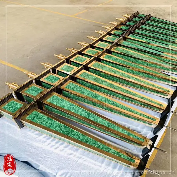 亚克力透光不锈钢草地灯箱仿古铜庭院围墙灯别墅落地灯户外灯箱