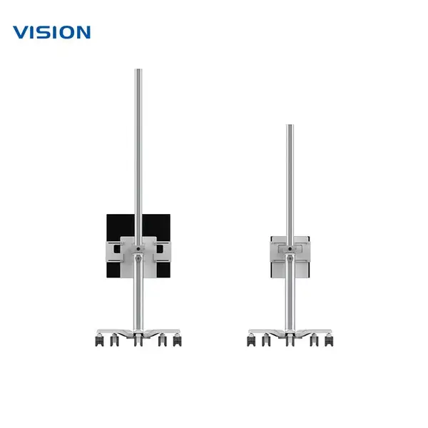 VISION BW-F|铝合金立式显示器移动支架推车 可OEM/ODM定制