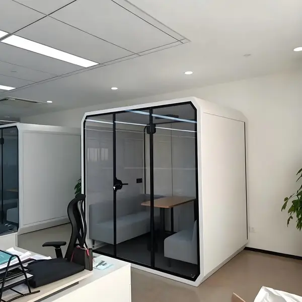 meeting pod work pod 隔音房 办公室电话亭多人会议舱学习静音仓