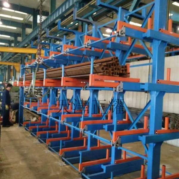 上海扁钢货架 伸缩悬臂式存放扁钢 圆钢 角钢 好存取占地少