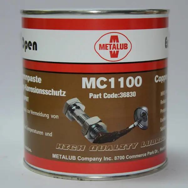 METALUB美特润 COPPER ANTISEIZE MC1100金牛油 高温铜防卡剂
