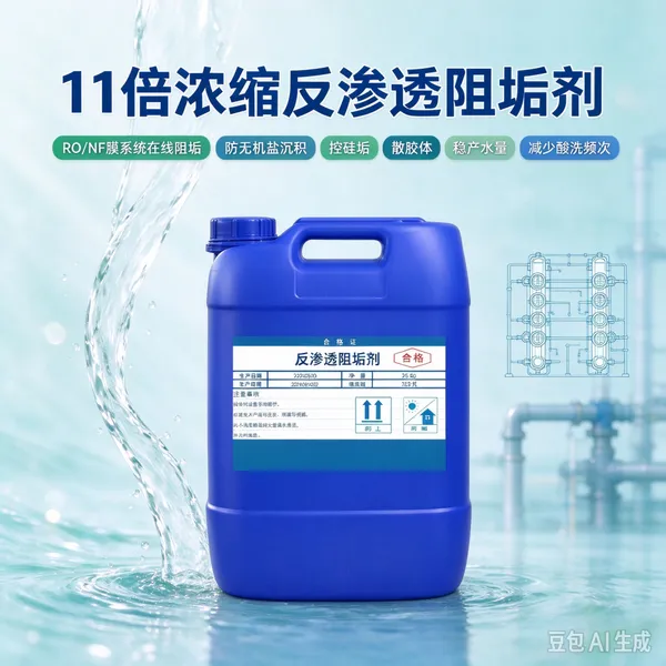 RO 反渗透阻垢剂 11 倍浓缩液 工业纯水系统阻垢剂 防膜结垢污堵