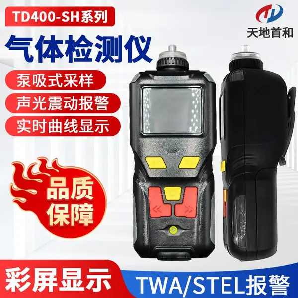 内置泵吸式 TD400-SH-CO便携式一氧化碳检测仪 声光报警 天地首和