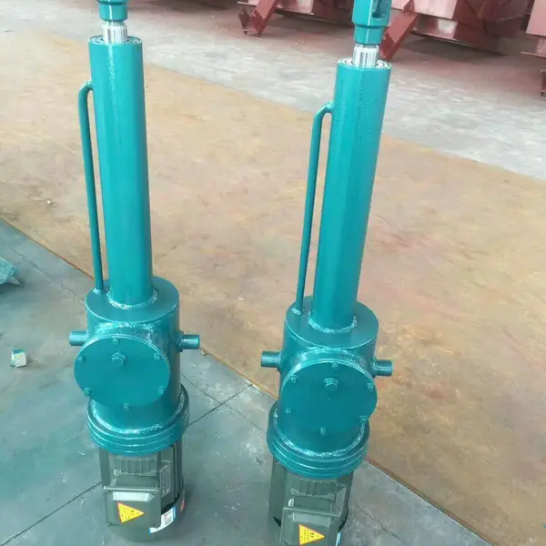 液压油缸 料仓门电动推杆DT300-50-I 直体电液动推拉杆