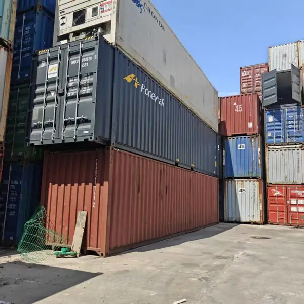 二手海运集装箱租售 退役远洋箱结构扎实 户外储物抗风雨