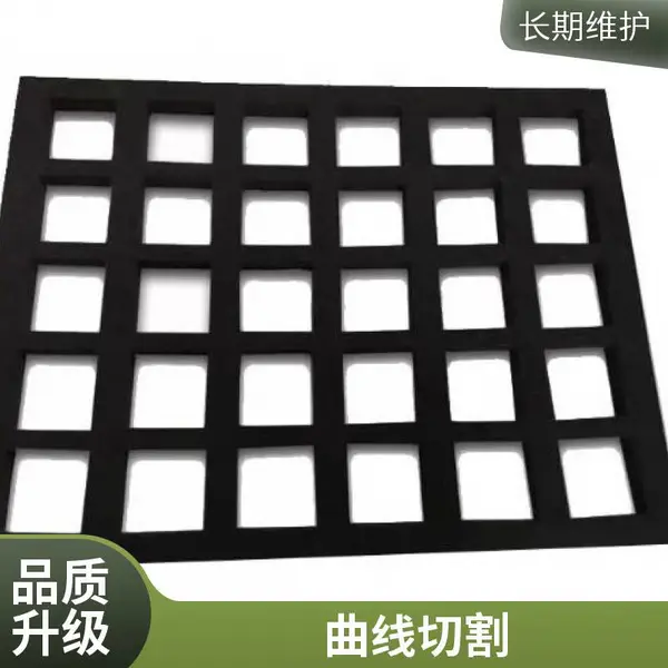 海绵泡沫棉水刀切割 异形图形来图定制 深圳加工厂直供