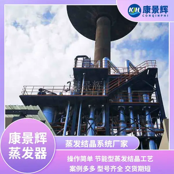 康景辉印染废水MVR蒸发器处理 硝酸钠MVR蒸发器 三效蒸发器设备