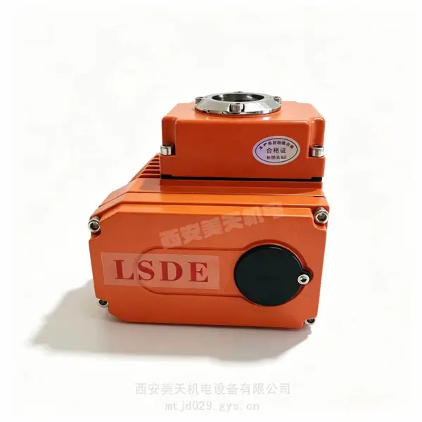 电动执行器机构 LSDE-05 YOBO 电动法兰不锈钢球阀配套安装