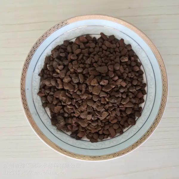 井水除黄过滤器罐专用锰砂滤料 净化水质 吸附性好