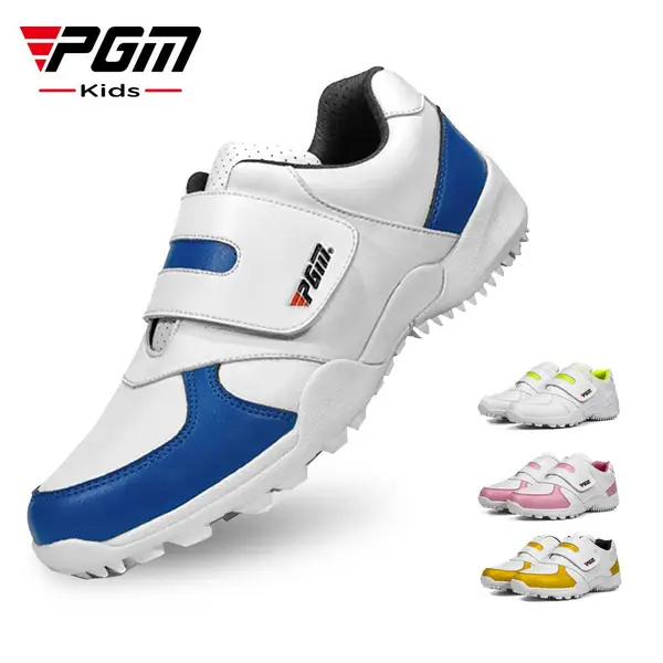 PGM儿童高尔夫球鞋 男童女童运动鞋 透气舒适golf shoes厂家直供
