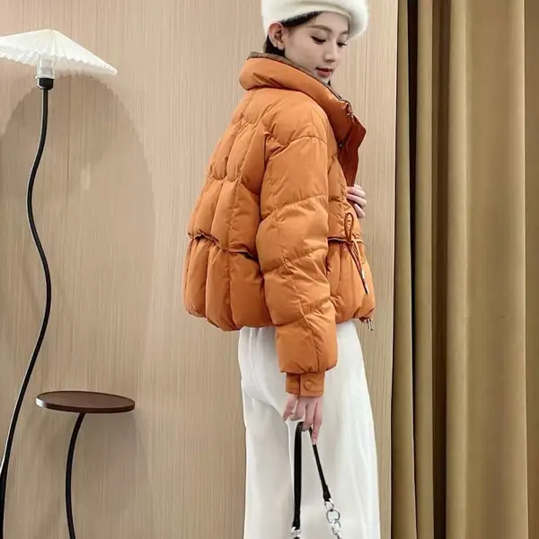 雨贝尔品牌折扣羽绒服批发 款式新颖 休闲百搭通勤 专柜撤柜 一手货源