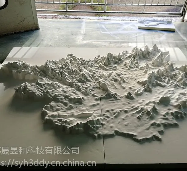 成都城市沙盘模型3D打印服务,城市地图沙盘,卫星地图实景沙盘模型