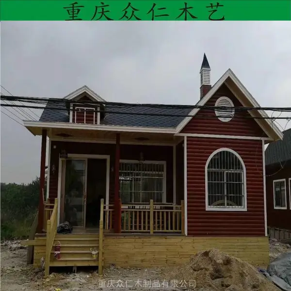 南川樟子松传统木房子 防腐木现代别墅 景区休闲小木屋施工安装 众仁木艺