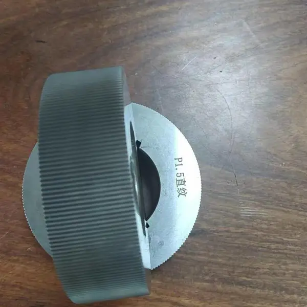 台荣两轴滚牙机涡管滚牙轮 滚丝轮内孔直径54mm 厚度30mm