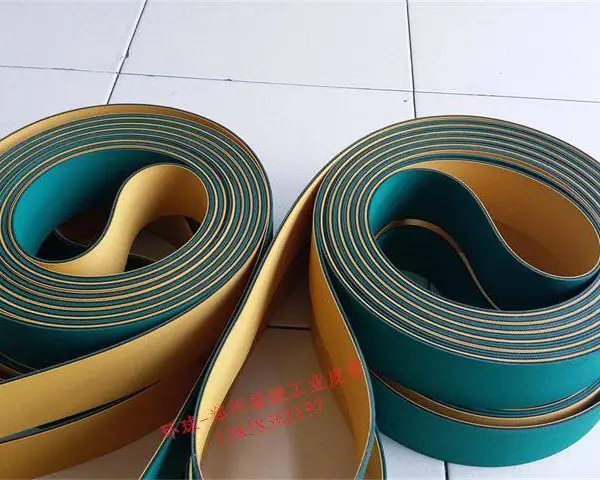 环球 玻璃丁基胶涂布机传送带厂家 绿色片基带订做 同步带
