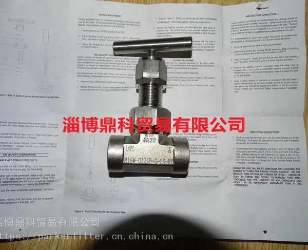 供应派克PARKER不锈钢耐高温高压针型阀M16W-U12LB-G-SS-HT***销售