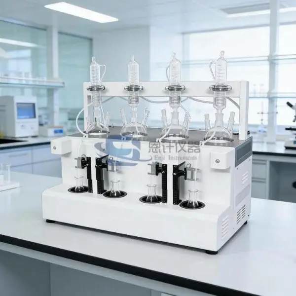 恩计仪器 自动称重 智能一体化蒸馏装置