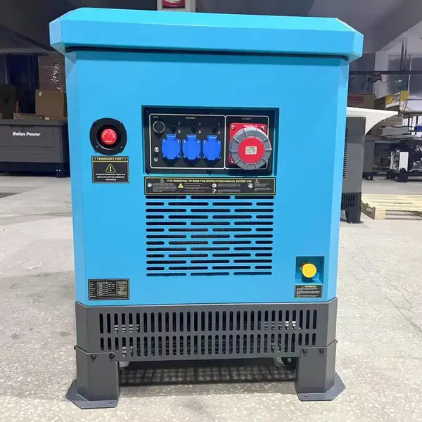23.5KW 三相 400V 低噪音液化石油气发电机组 商用应急燃气备用电源