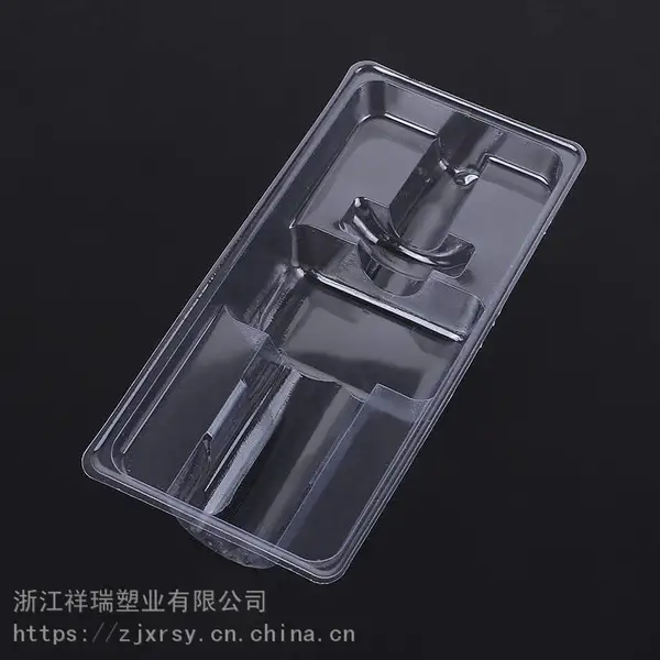 厂家专业定制PET PP PS BOPS PP吸塑包装内托盒医用药剂喷雾剂1瓶装塑料托盒
