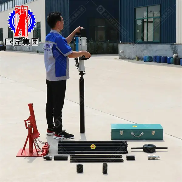 华夏巨匠环境监测钻机 QTZ-3D电动取样钻机 小型取土钻机取土神器