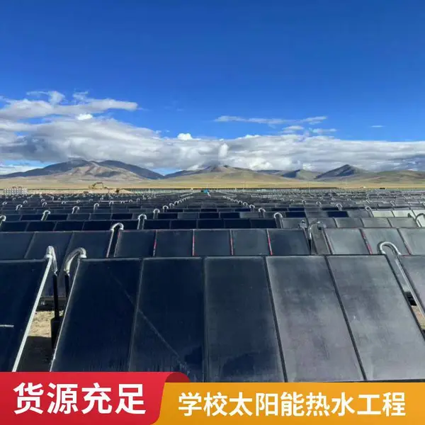 学校太阳能热水工程 蓝膜整板平板集热器 医院热水供应系统 厂家货源