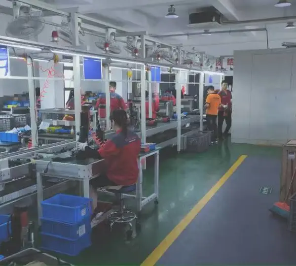 为和智能电动工具组装测试老化一体化倍速链生产线