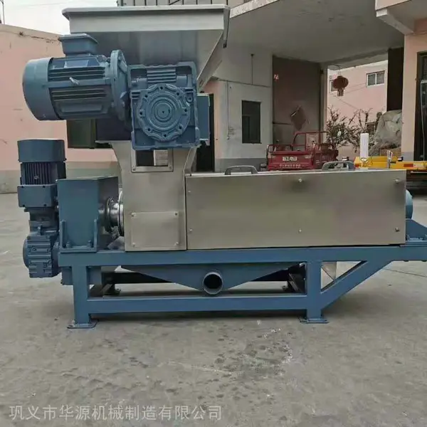 蔬菜榨汁处理设备水果榨汁脱离分汁处理机 餐厨垃圾分离设备