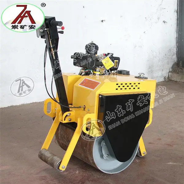手扶式小型单轮压路机价格 矿安机电 型号齐全