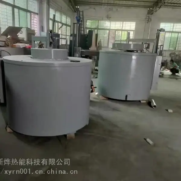 500KG熔铝电炉 坩埚电熔化炉 铸铝熔化炉 耐火砖电阻丝式熔炼保温炉