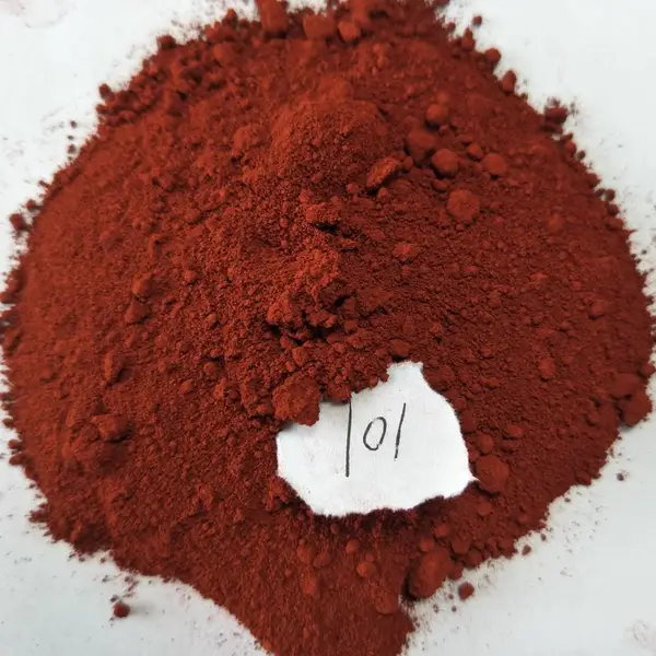 供应氧化铁红 190 国标 分散性好 着色*** 用于地坪 透水砖 颜料等