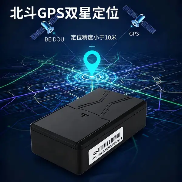 GPS北斗三年长待机定位器强磁免安装大电量汽车防盗跟踪器专用
