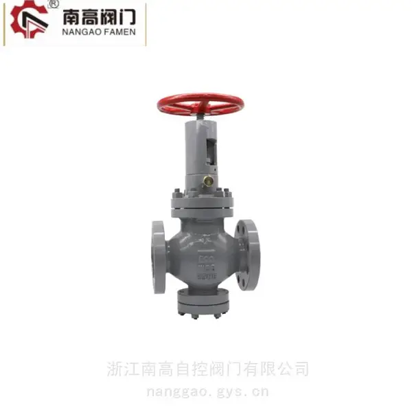 节流截止放空阀 FJ41YF-25C 铸钢不锈钢法兰 手动排污截止阀