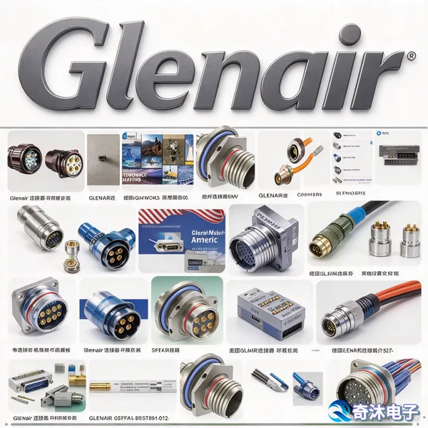 Glenair M28876/6B1P3N 航空连接器 屏蔽防护多针脚配置 代理商