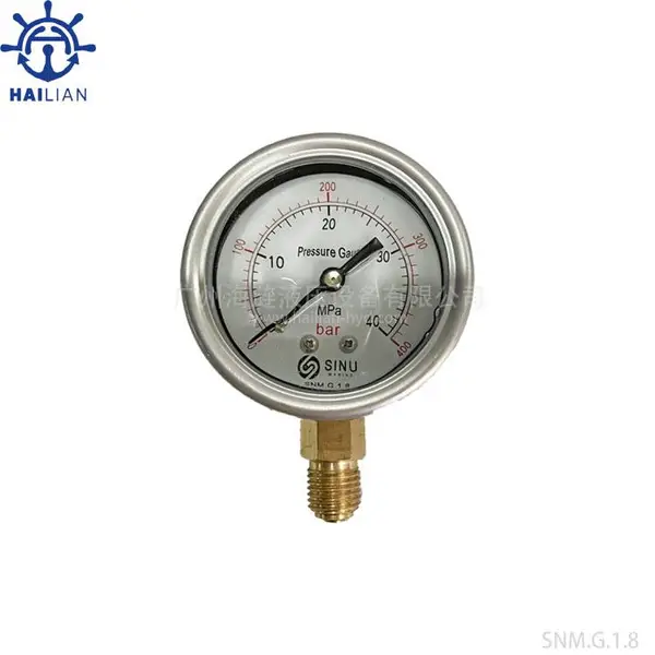 ����Һѹѹ����Pressure gauge G1/4 400bar