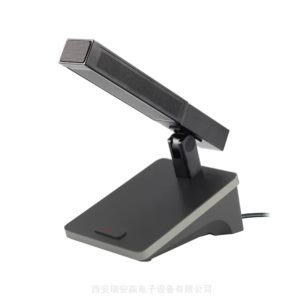 JRLON TM-201H 短方管有线电容式话筒 桌面会议麦克风