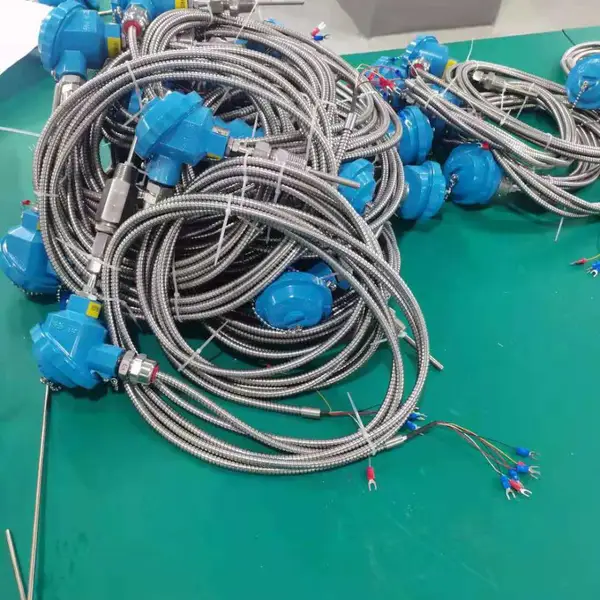 �����쿵��װ�¶ȴ����� �ܵ���¯ʵ�����¶ȱ���������ֱ���������