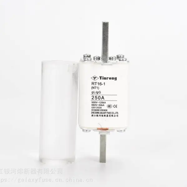 陶瓷保险丝RT16-1熔芯500V低压熔断器NT1 250A熔芯熔断器芯子