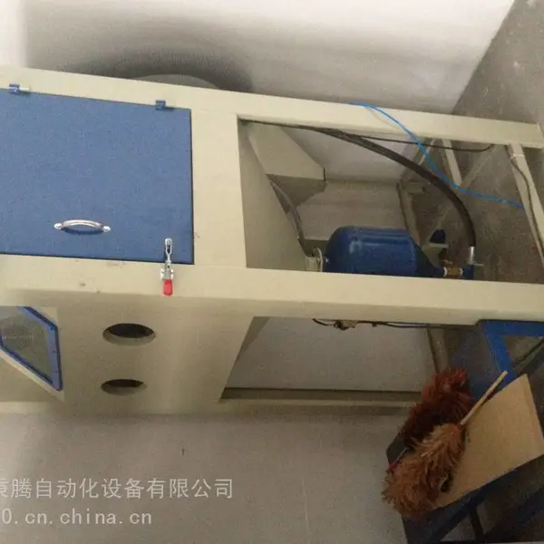 内蒙古赤峰秉腾机械手动喷砂机图纸供应1414