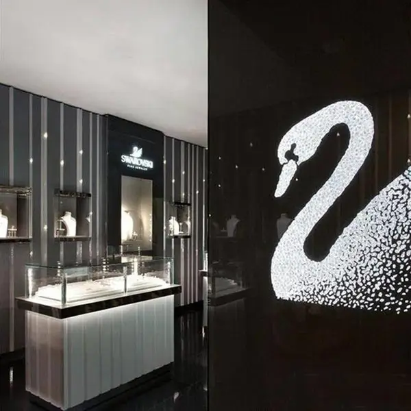 BOXTAR宝丽星高显高效LED珠宝柜台灯应用在施华洛世奇珠宝专卖店