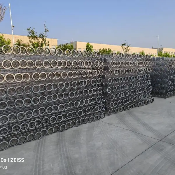 【鑫泉环保材料】德州除尘袋笼 304不锈钢 骨架按图加工定制