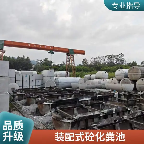 水泥化粪池可定制 预制混凝土化粪池 农村化粪池三格 防渗抗压
