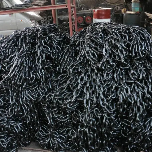制作渗碳26*92*9环矿用圆环链锅炉除渣机圆环链配26X92开口式连接环
