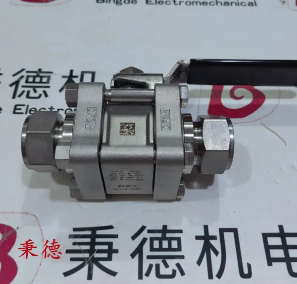 Swagelok(世伟洛克)三片式二通直通球阀SS-65TS16