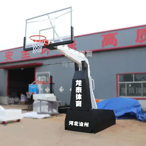 龙泰户外比赛篮球架 可移动式箱体球架 青少年儿童练习均可
