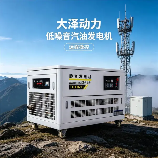 20kw汽油发电机停电自启动远程操控出口用